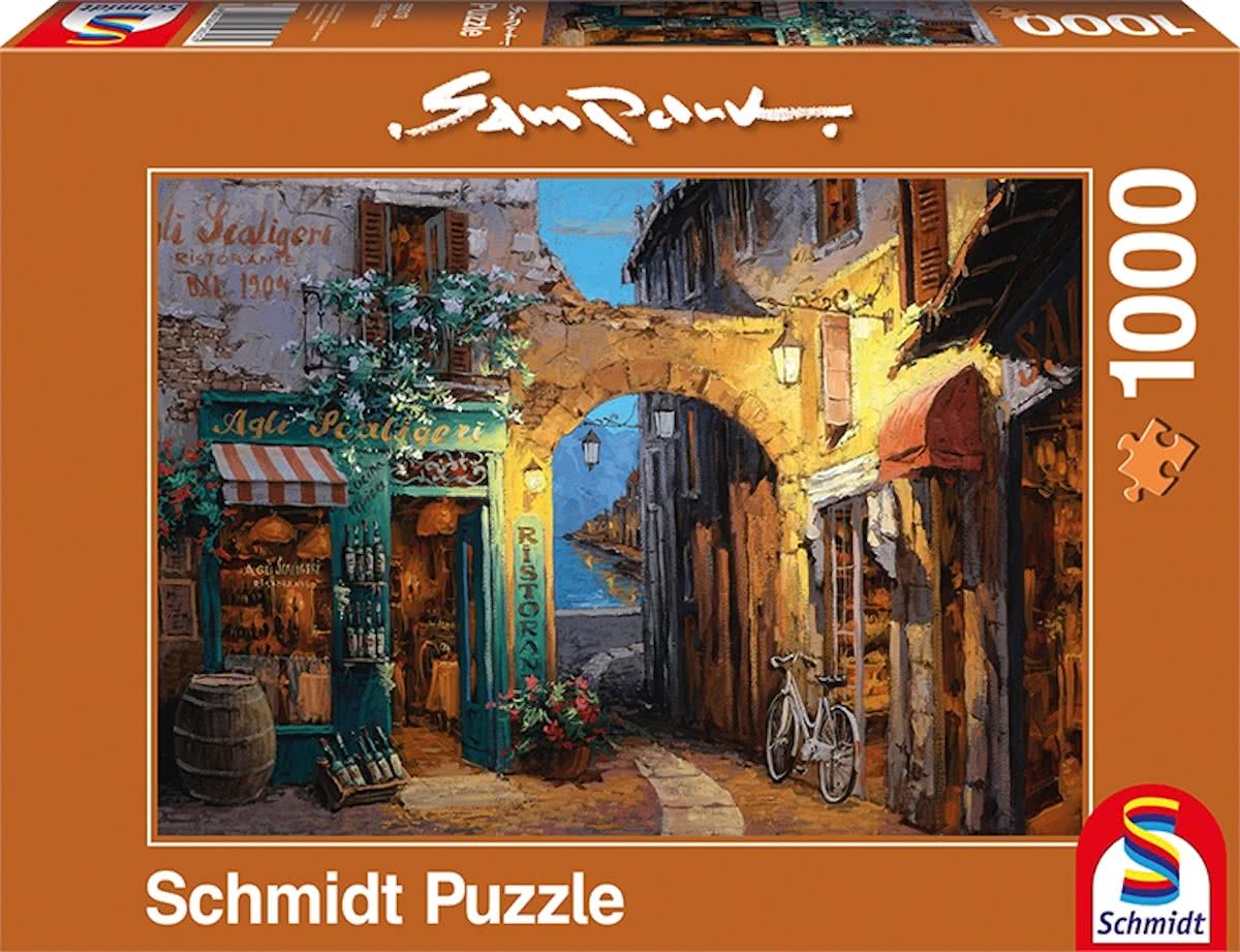 Alley at Lake Como, 1000 pcs - Puzzels
