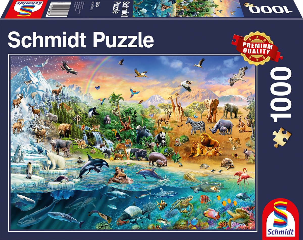 Animal Kingdom 1000 pcs Legpuzzel