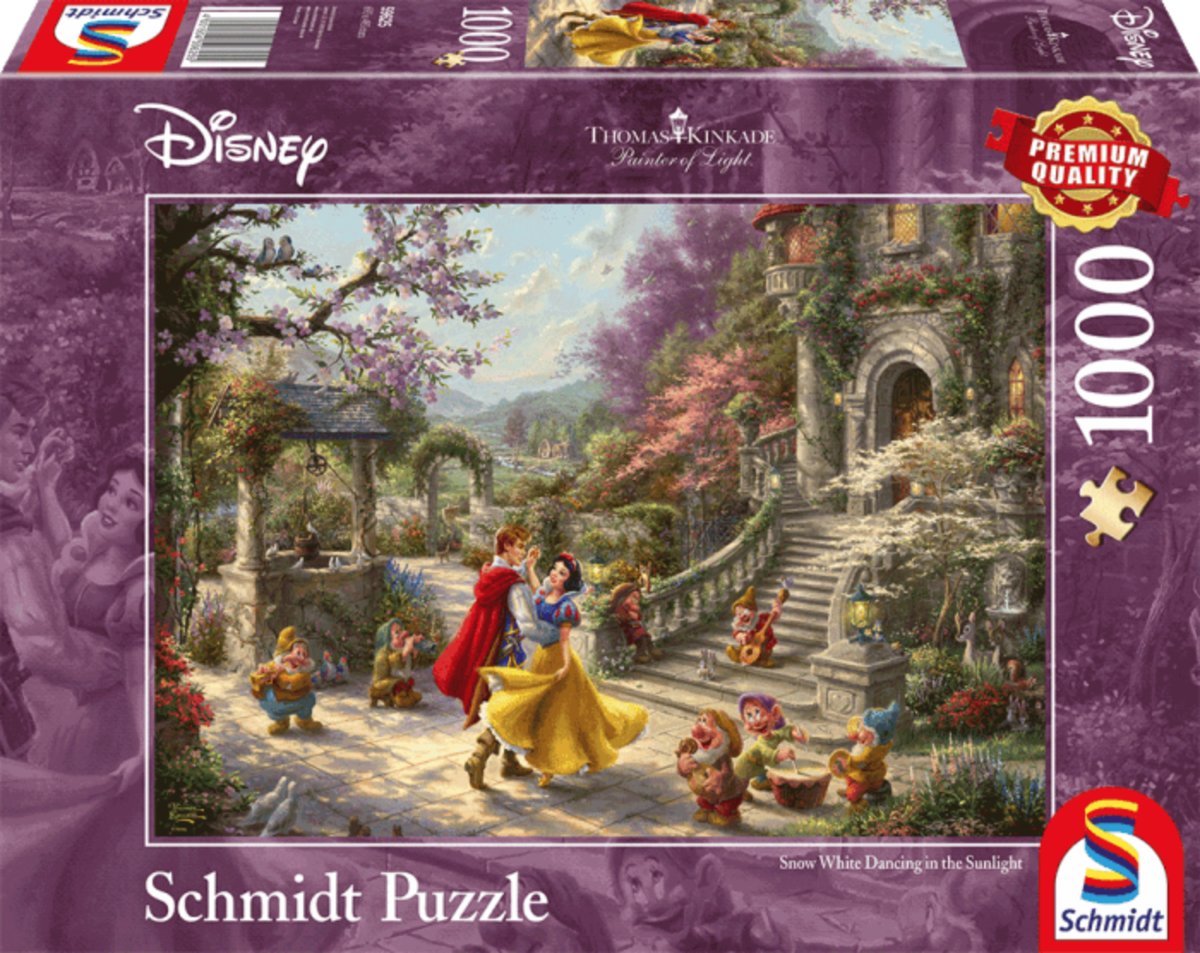 Disney, Dansen met de prins, 1000 stukjes Puzzel