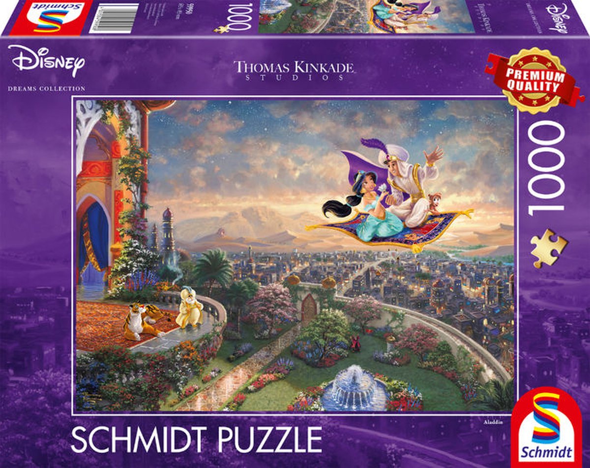Disney legpuzzel Aladdin (1000 stukjes, Thomas Kinkade)