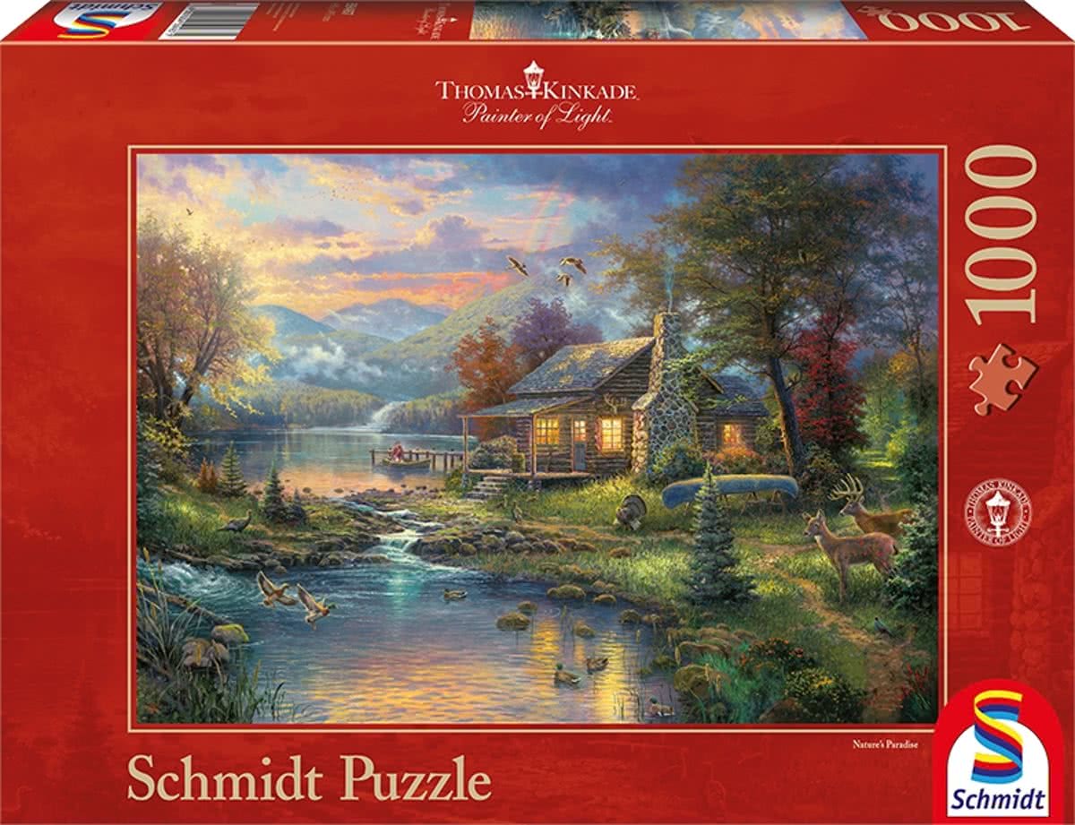 Natures Paradise, 1000 pcs - Puzzels
