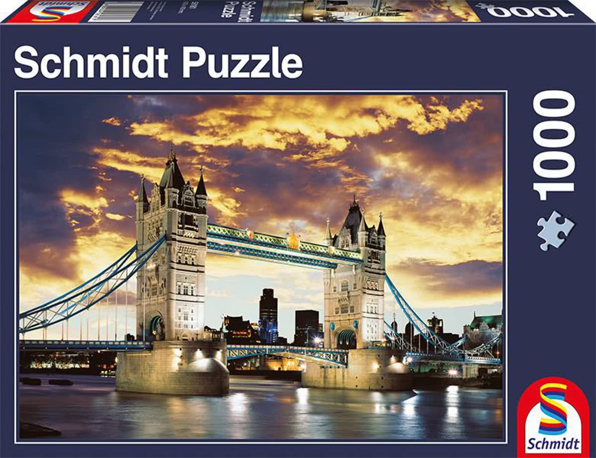Schmidt Puzzel - Tower Bridge London - 1000 Stukjes
