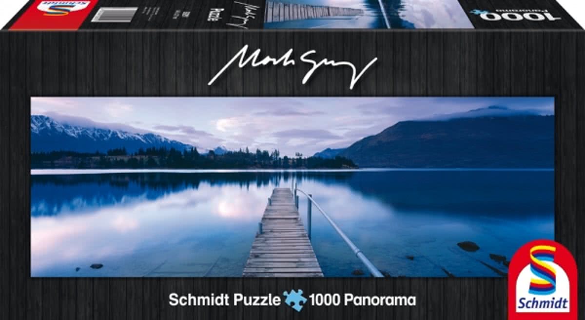 Schmidt Puzzel Lake Wakatipu - Panorama - 1000 Stukjes