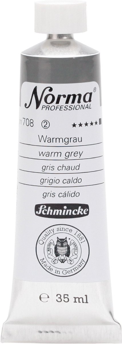 Schmincke Norma Professional Olieverf 35ml - Warm Grey (708)