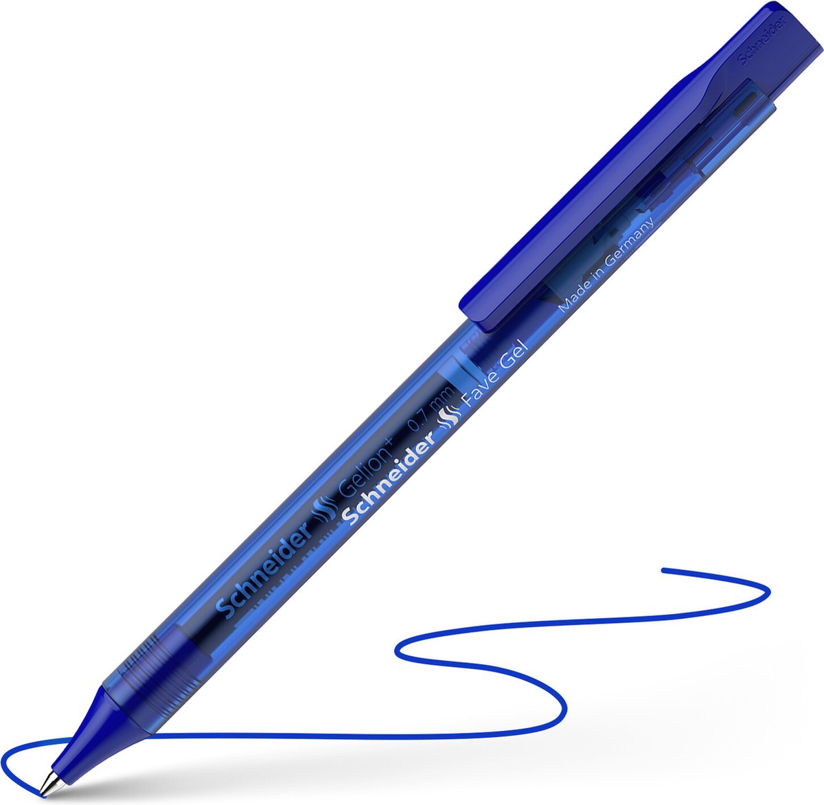 Schneider gelpen - Fave - blauw - 0.4mm - S-101103-20