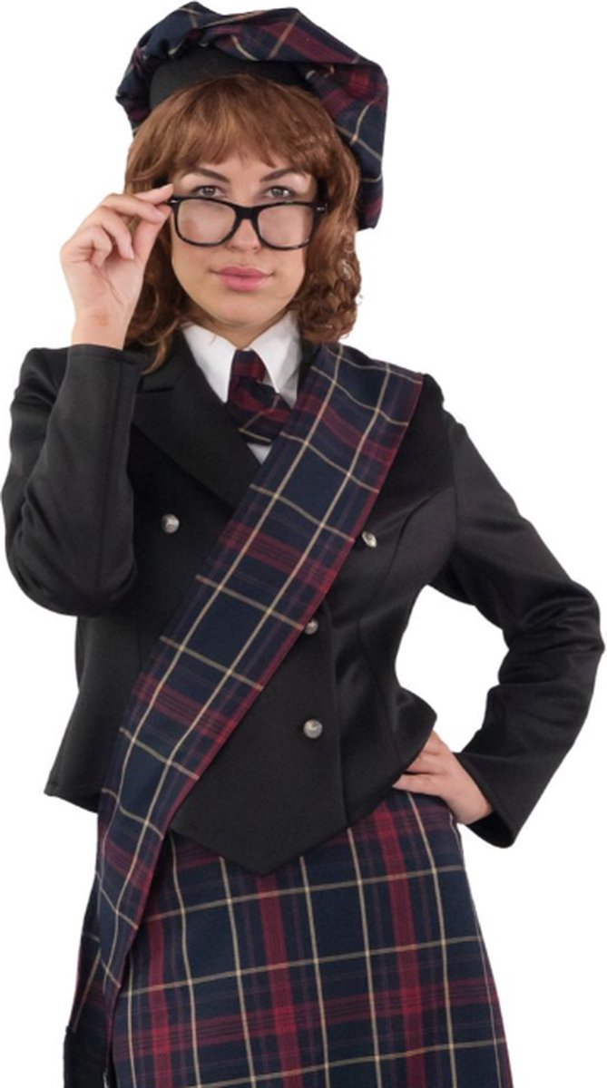 Schots Scuba Jasje Zwart Dames - Maat 46-48