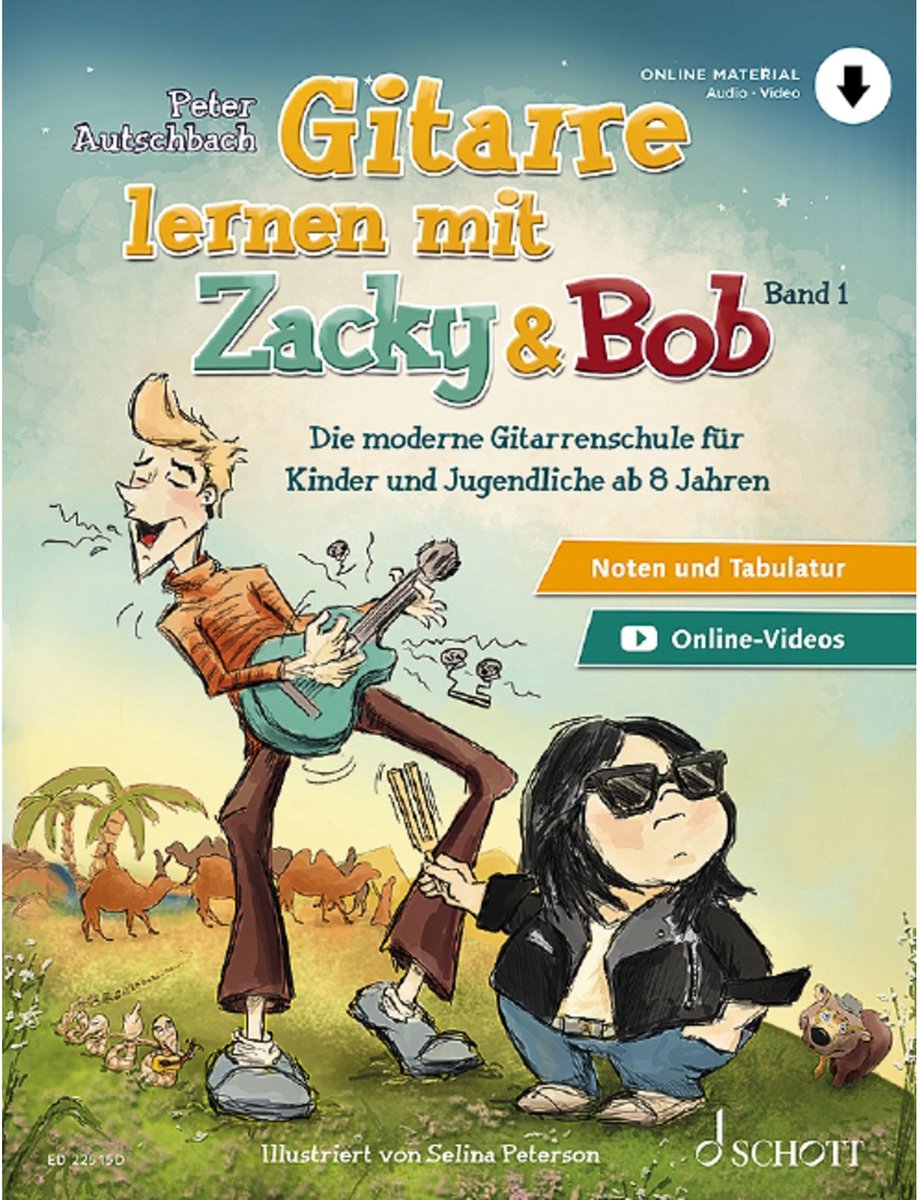 Schott Music Gitarre lernen mit Zacky & Bob - Educatief