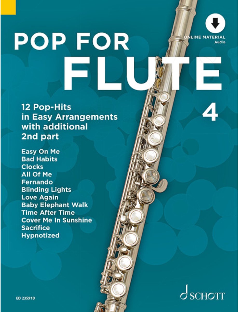 Schott Music Pop For Flute 4 - Verzamelingen