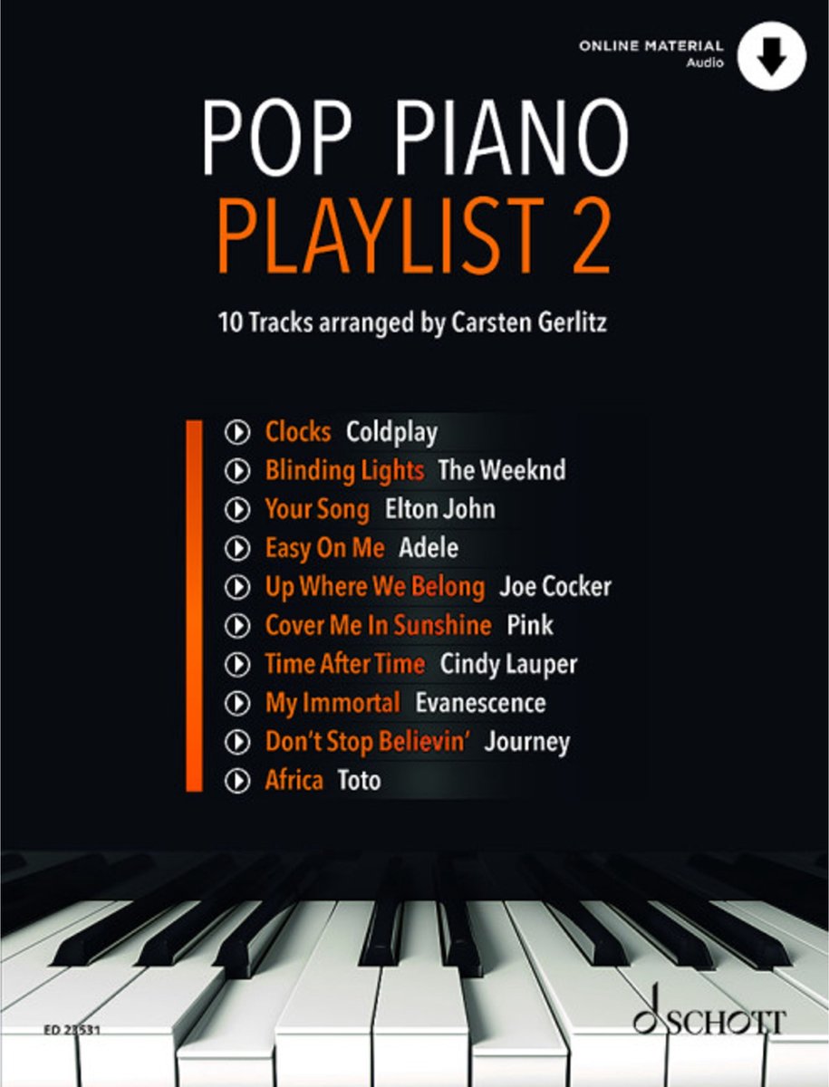   Pop Piano Playlist 2 - Diverse songbooks
