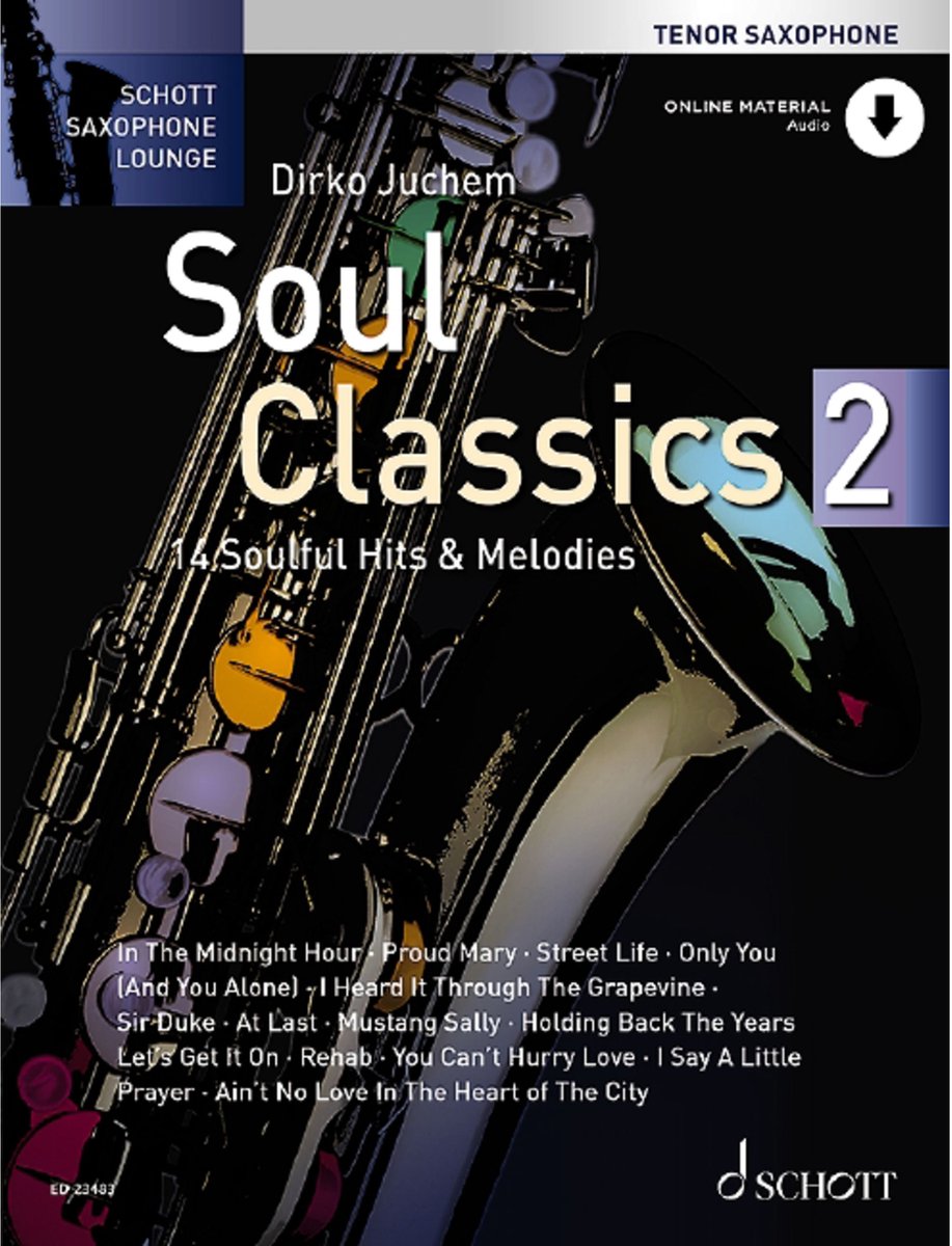 Schott Music Soul Classics 2- Tenorsaxophon - Verzamelingen