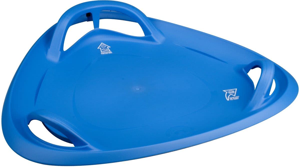 Slede Glijschotel - Snow Triangle - Blauw - 60