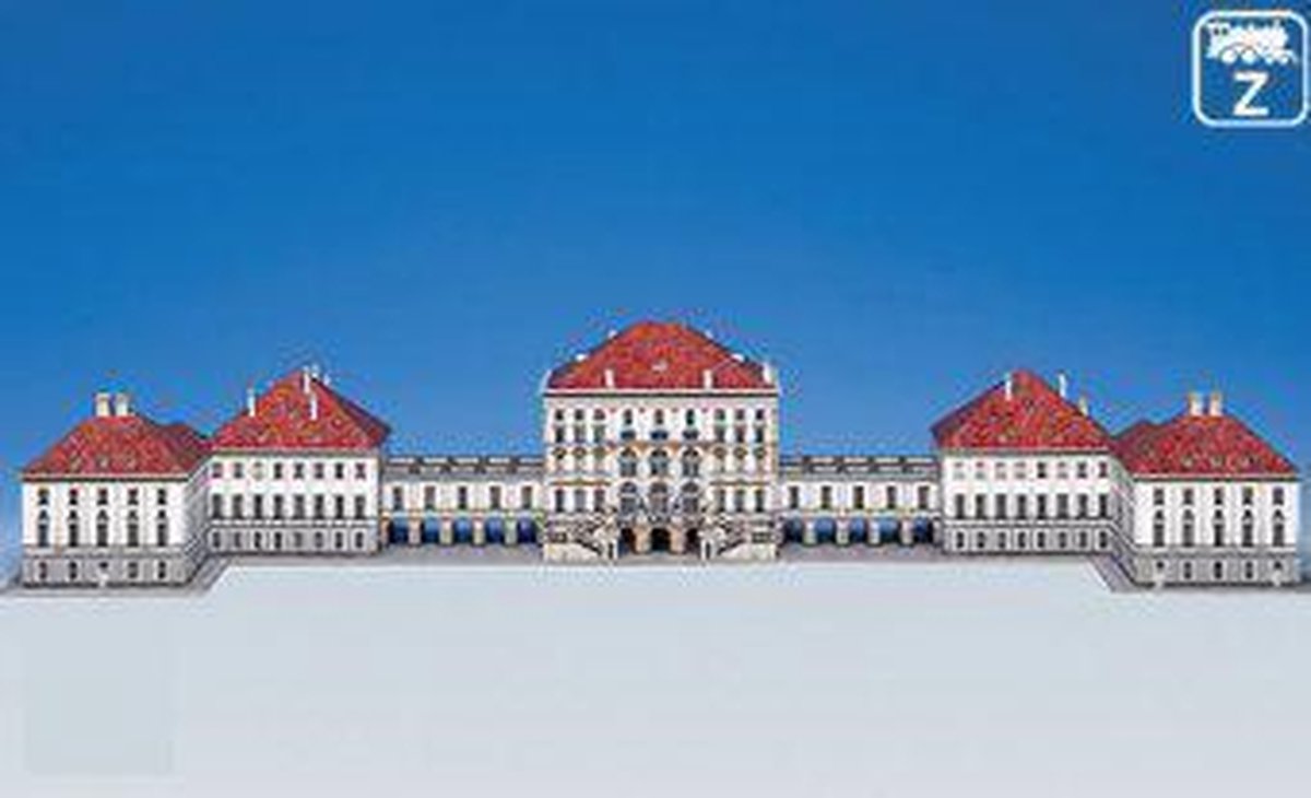 Bouwplaat Nymphenburg Palace