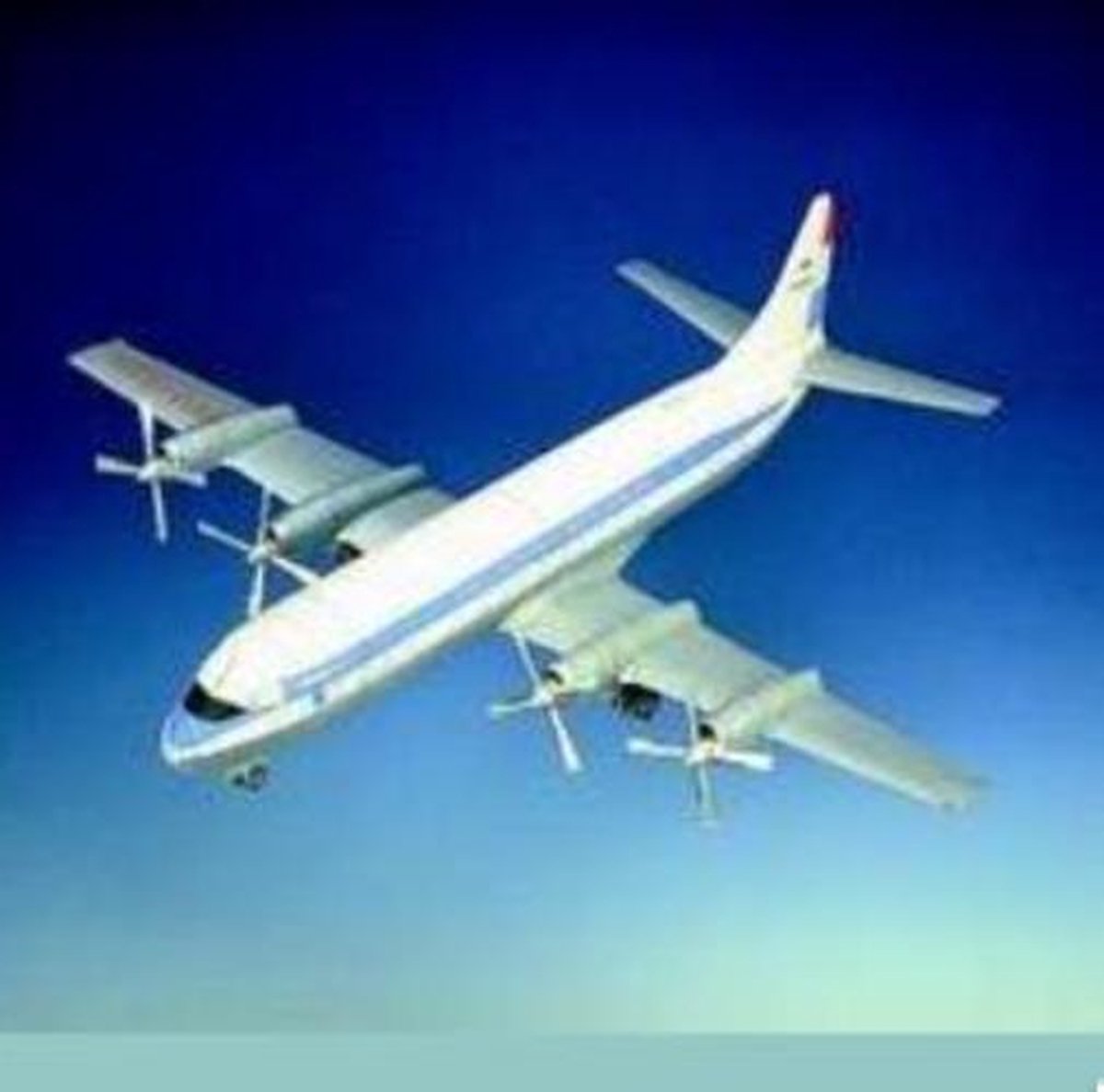 Kartonnen bouwplaat Lockheed 188 A 