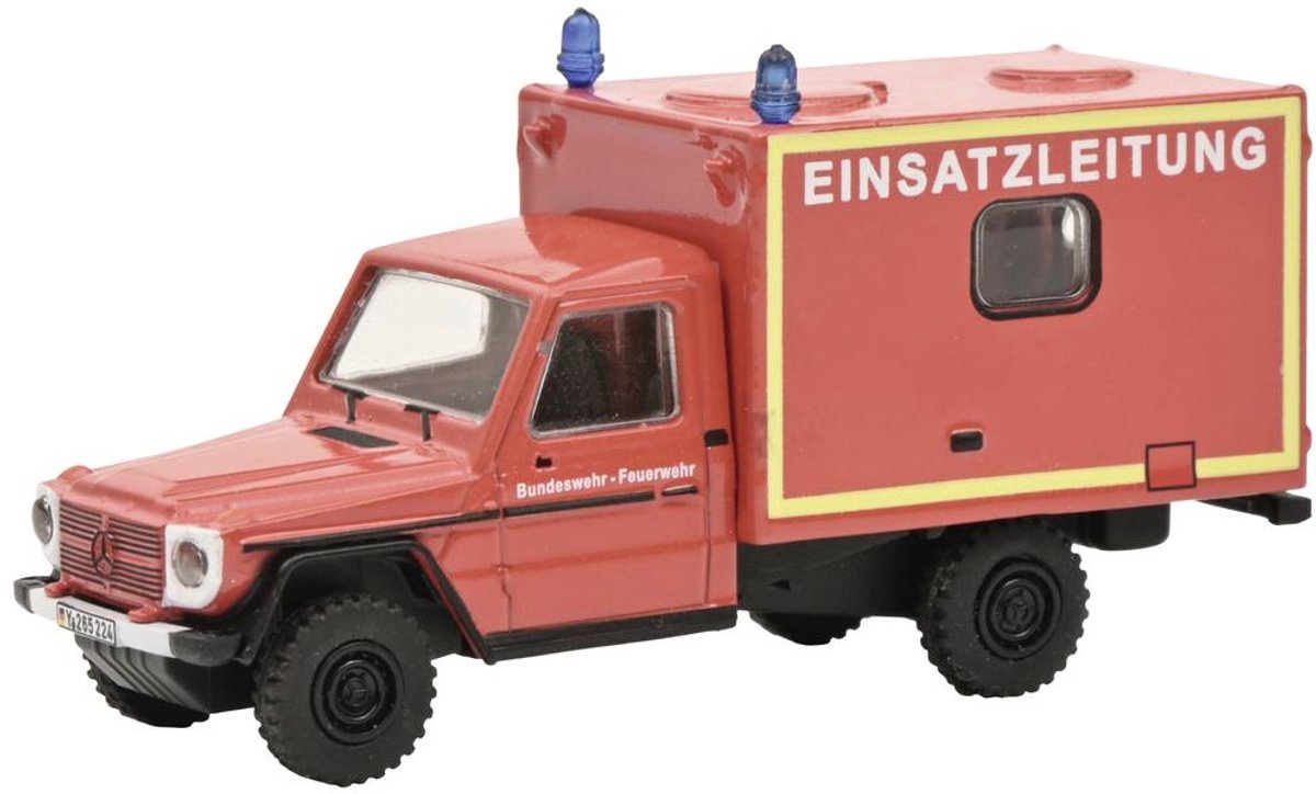 Schuco 452668700 H0 Hulpdienstvoertuig Mercedes Benz G brandweer