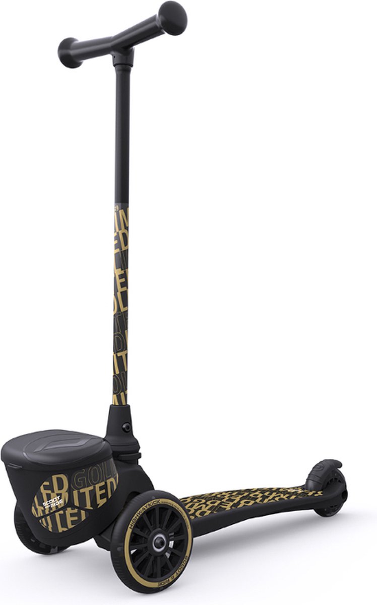 Scoot & Ride Highwaykick 2 Lifestyle Black & Gold Limited Edition