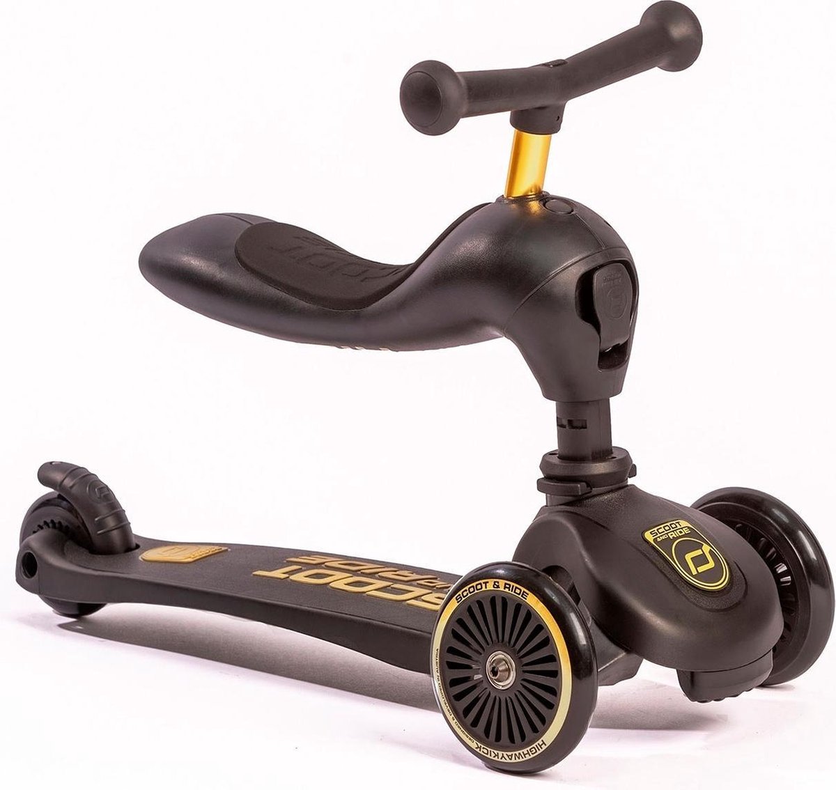 Scoot and Ride Highwaykick 1 Loopfiets - Gold