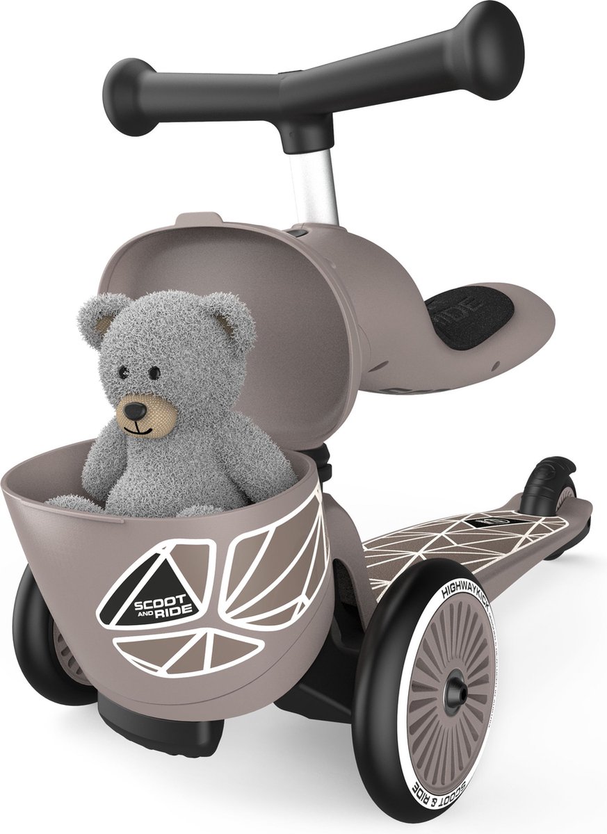 Scoot and Ride Highway Kick 1 Lifestyle Brown Lines