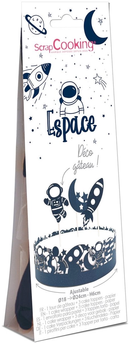 ScrapCooking Cake Wrapper & Topper Space