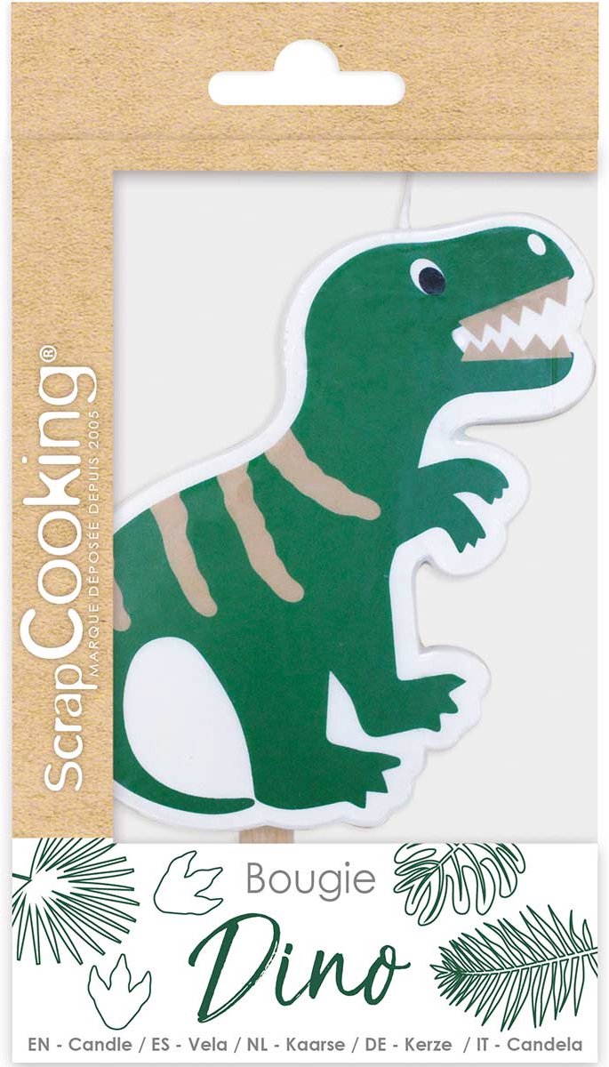 ScrapCooking XXL Kaars Dino