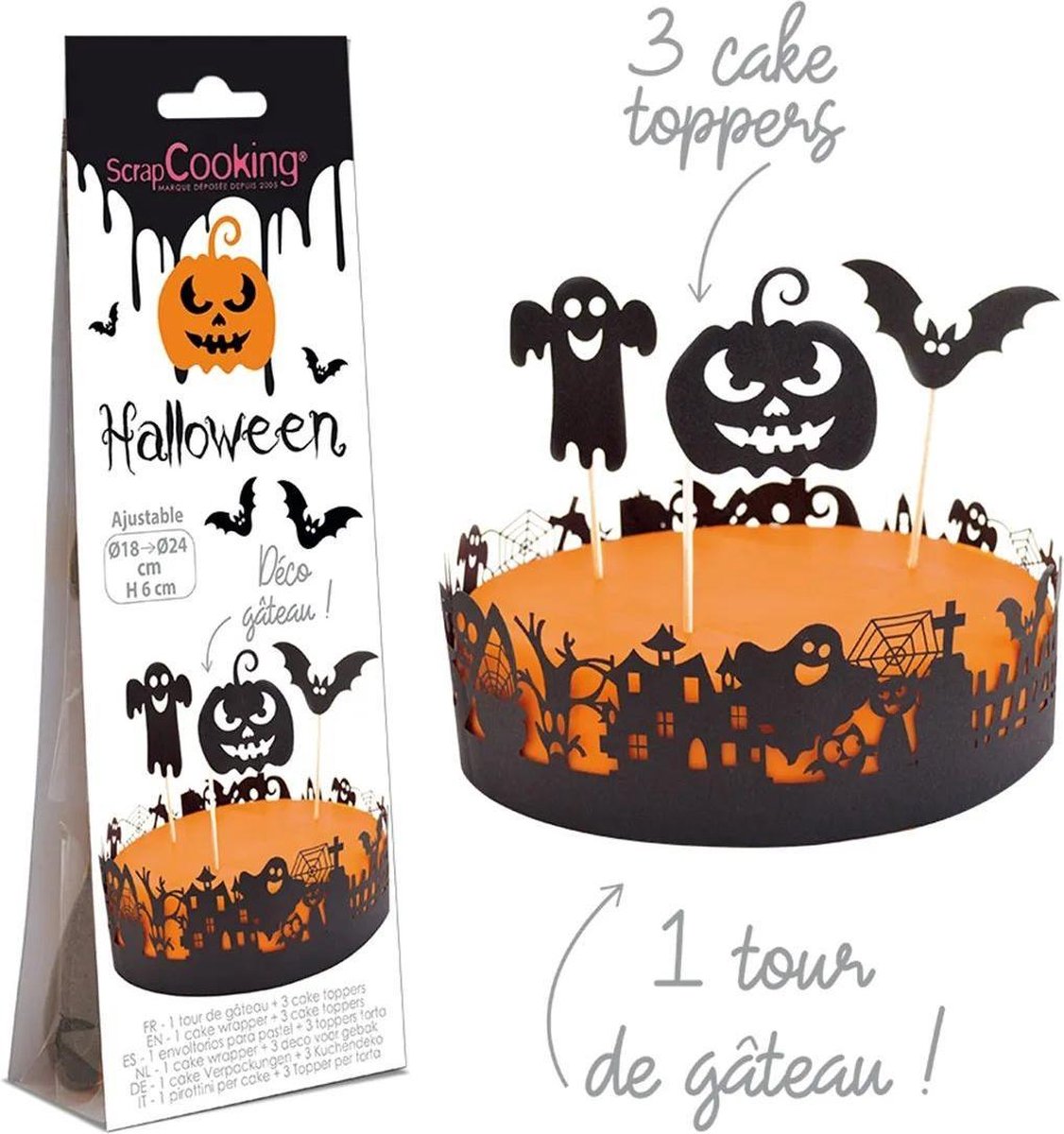 Scrapcooking - Wrapper & Topper - Halloween