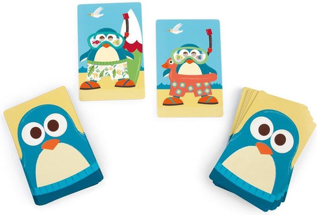 Scratch Mini Game: PENGUIN MATCH, in vormendoos 12,5x14x3,5cm, 5+