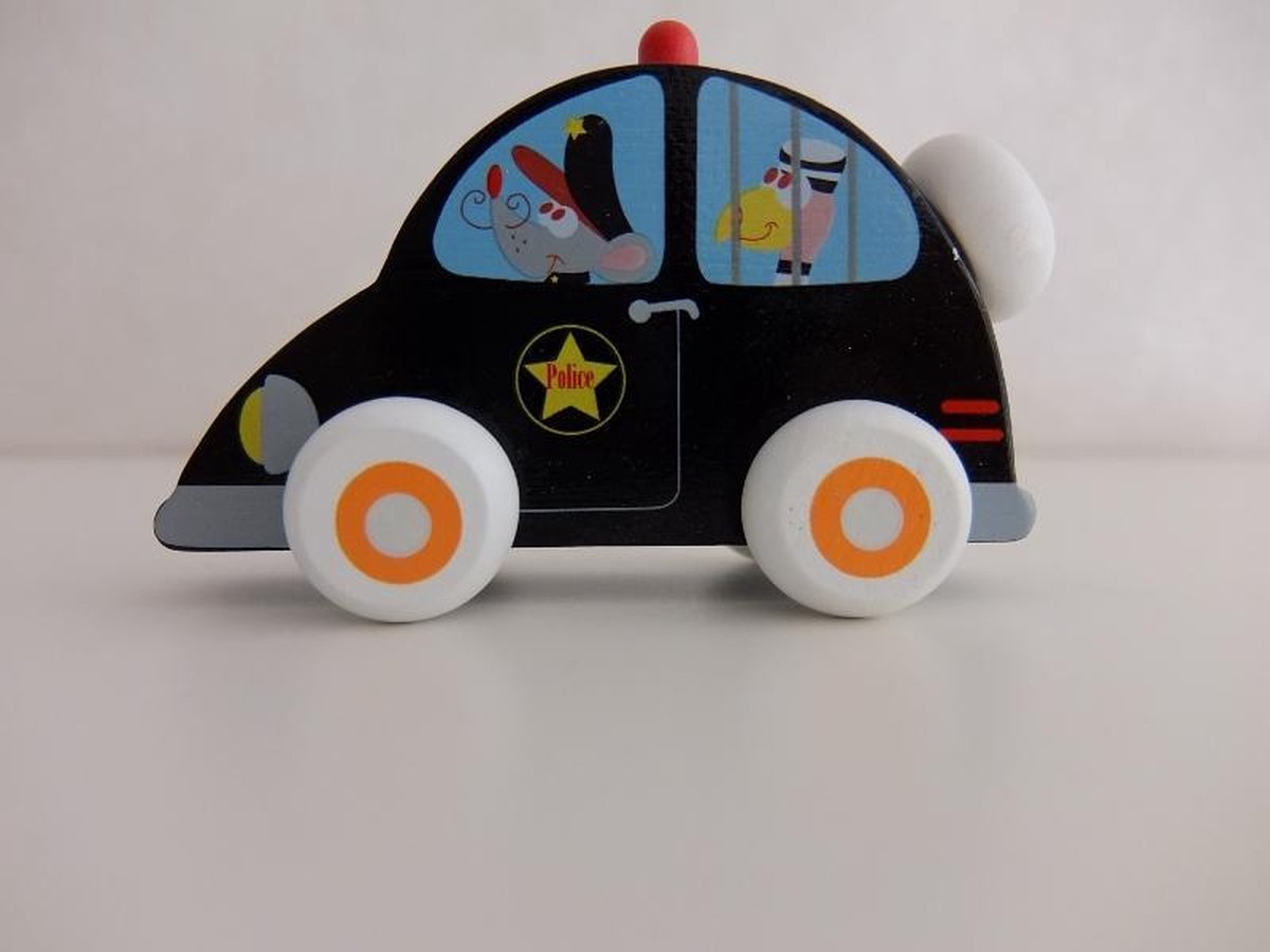 Scratch On The Road politie auto