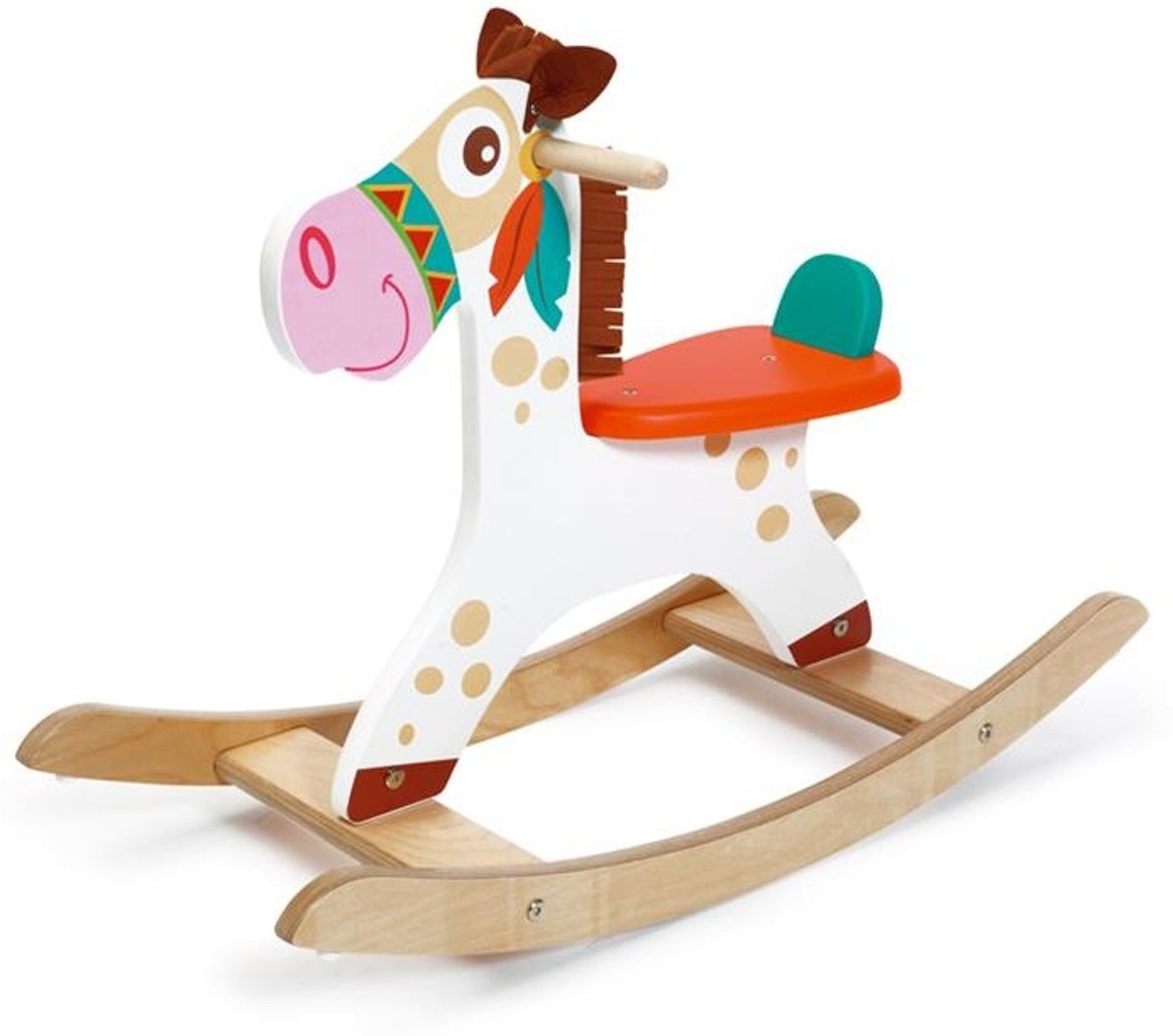 Scratch Hobbelpaard Indianen Pony