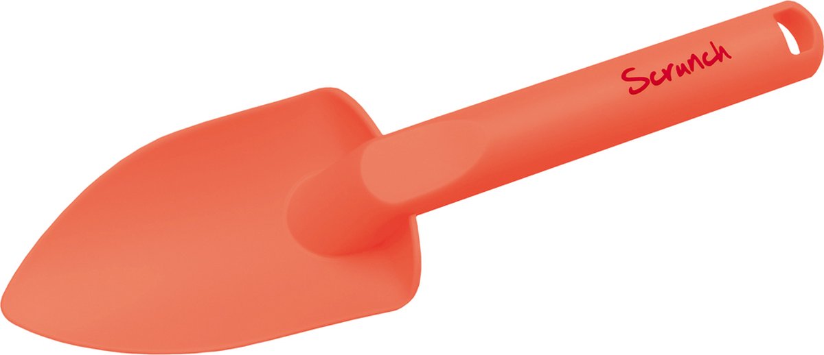 Scrunch: SPADE koraal 20.8x5.8cm, met rubberen handgrepen, in PP, 12m+