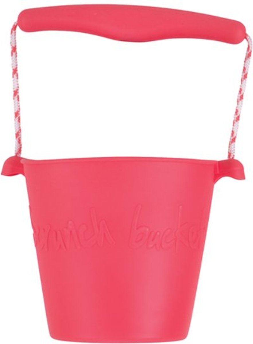 Scrunch bucket roze + schepje