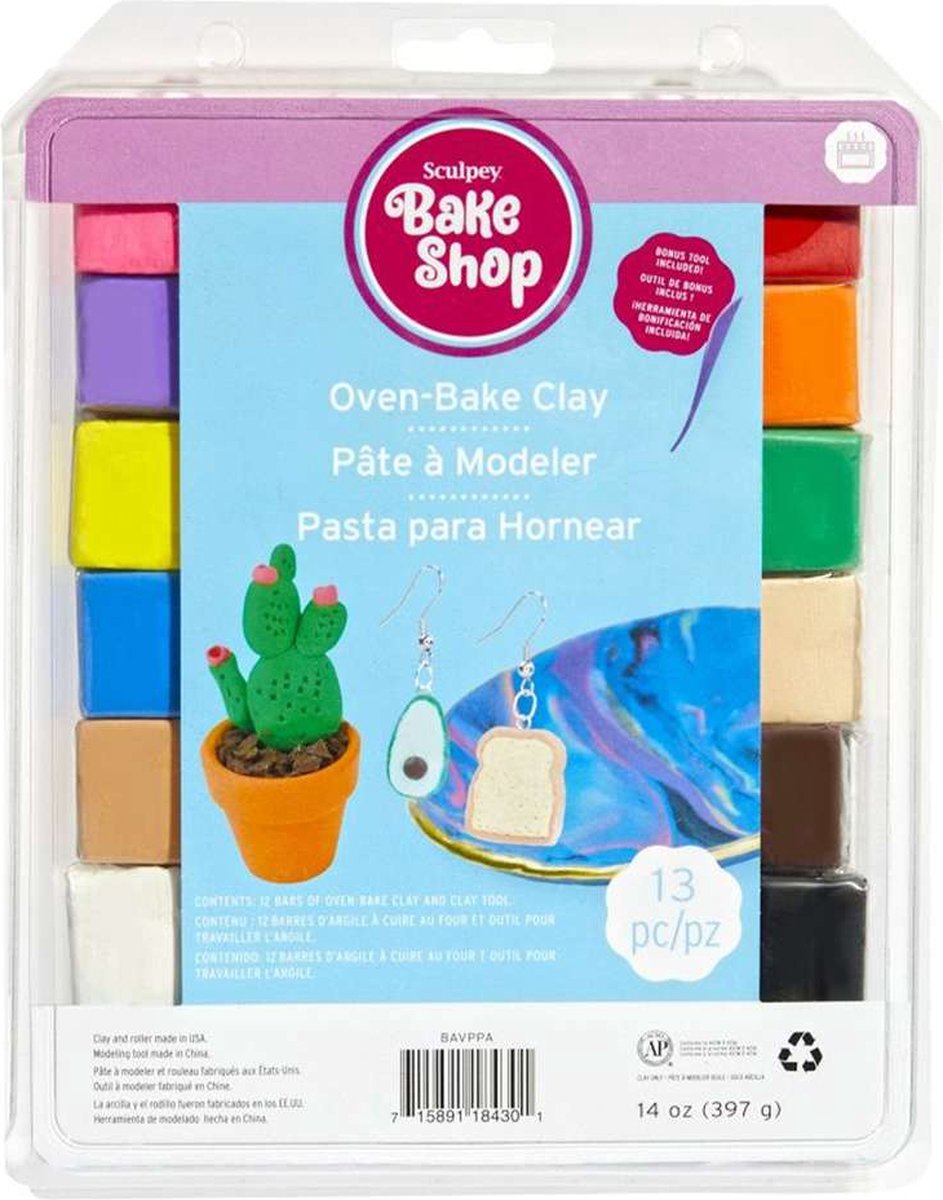 12 Bake shop - boetseerklei - SCULPEY