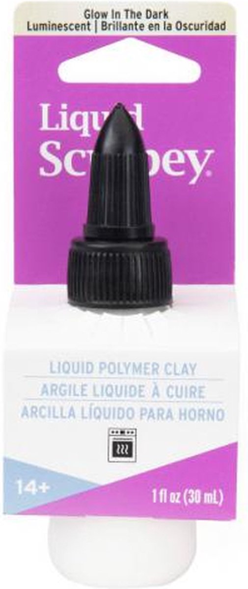 Liquid Sculpey -- Glow in the dark , (29 ml)