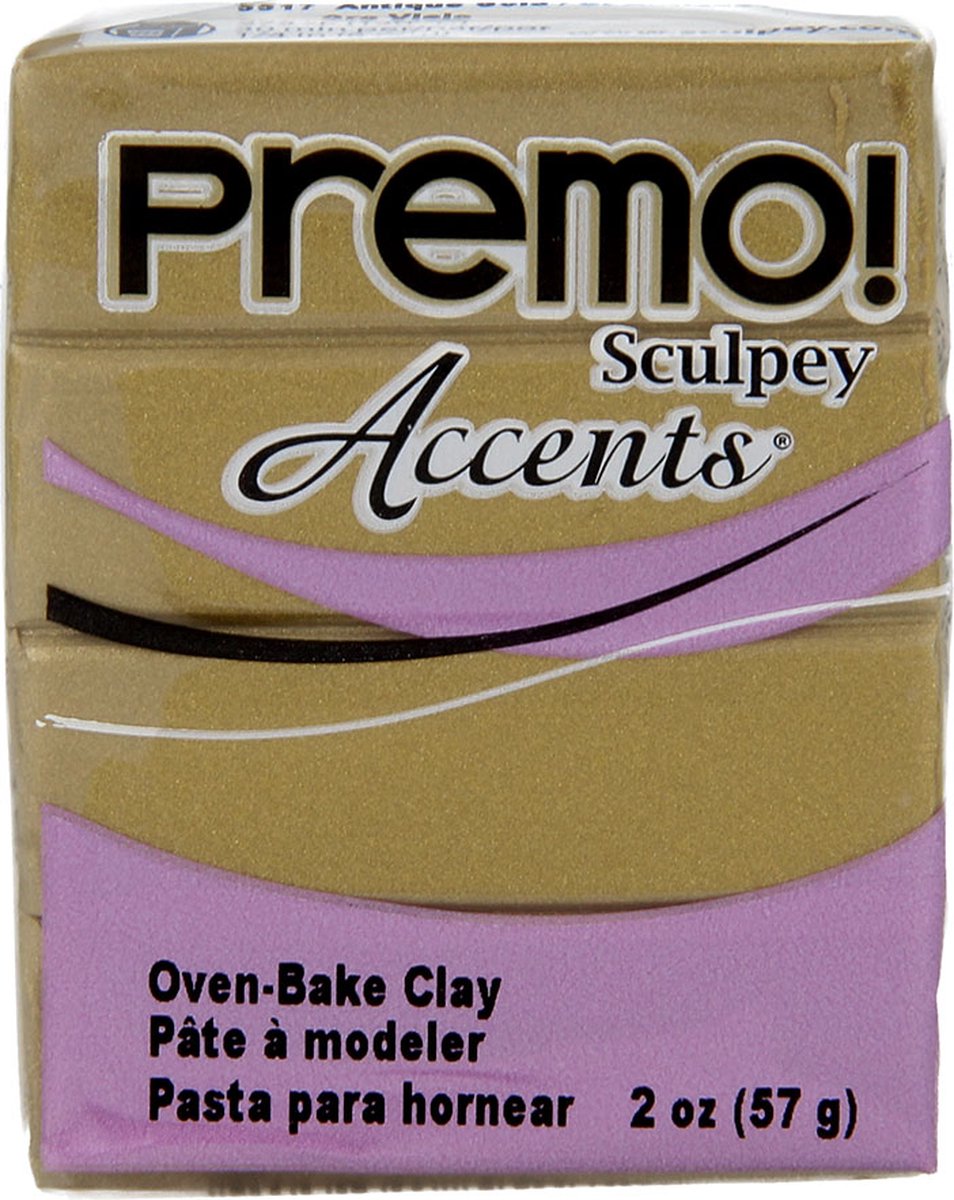 Premo accents antique gold - klei 57 gr - Sculpey