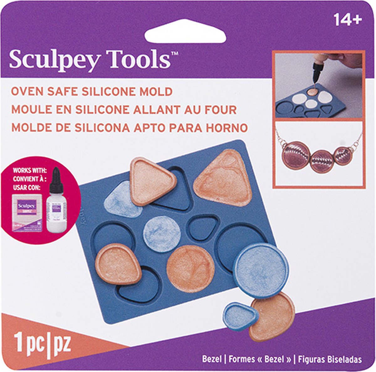 Siliconen mal bezel - Sculpey