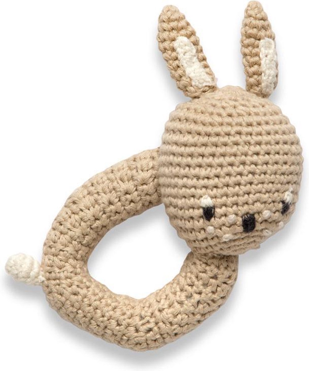 Gehaakte rammelaar konijn - moonlight