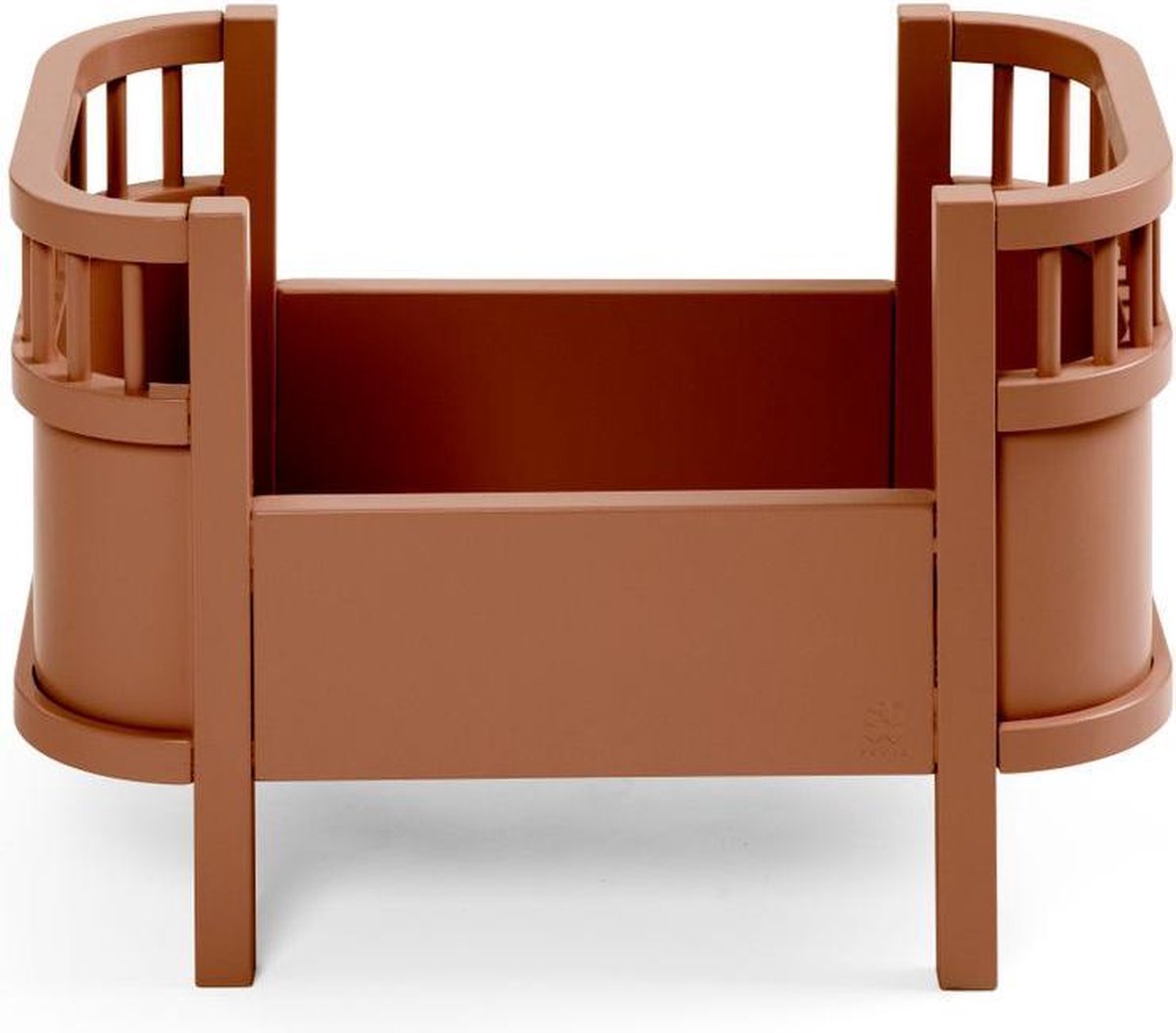 Poppenbedje - dark amber