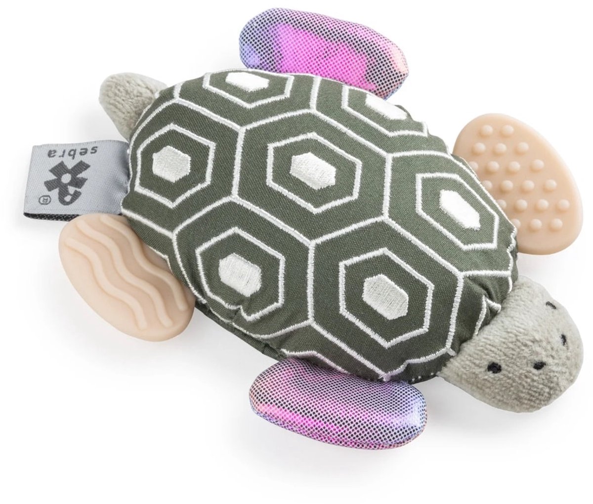 Sebra Rammelaar met Spiegel Turbo the Turtle