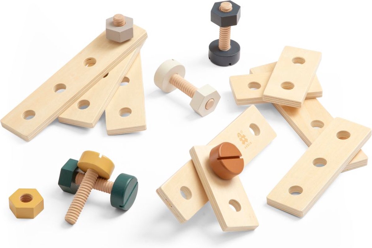 Sebra houten constructie speelgoed - jetty grey