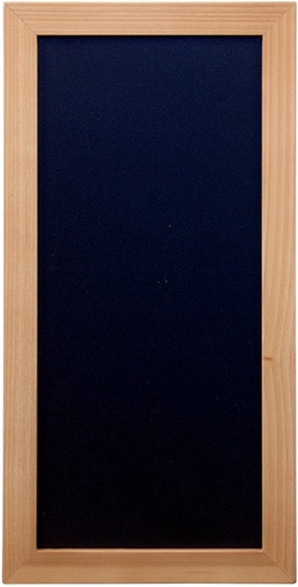Wandkrijtbord Woody - 20x40 - teak