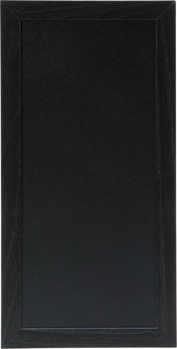 Wandkrijtbord Woody - 20x40 - zwart
