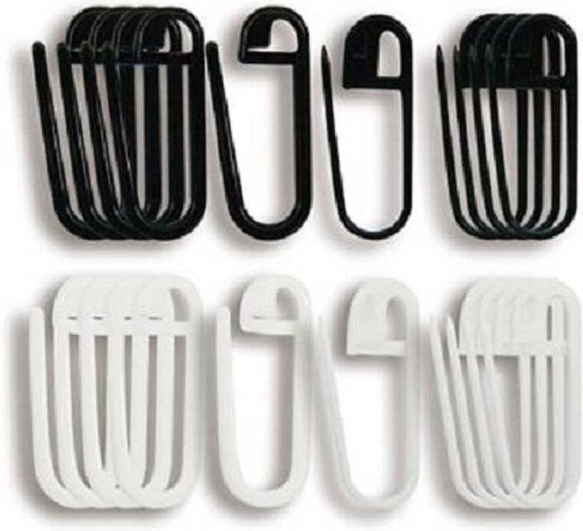   -  s - Wit en Zwart - 20 Stuks