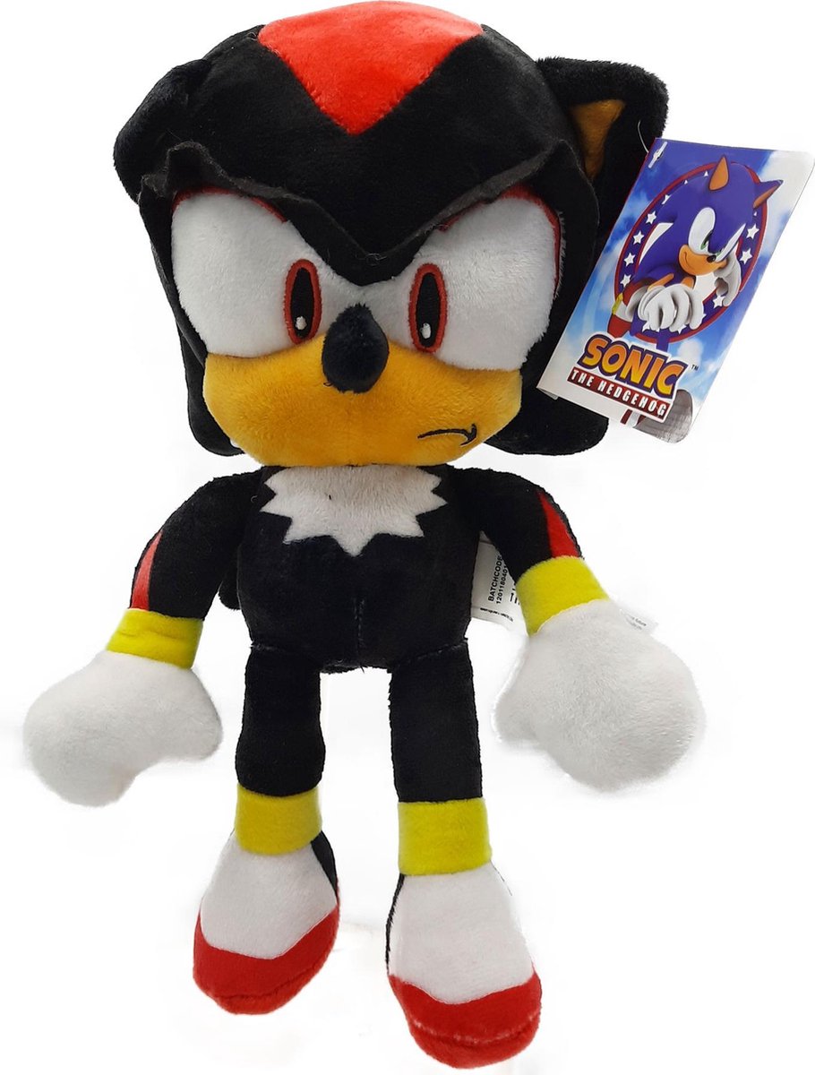 Sonic - Shadow the Hedgehog - Pluche Knuffel - 32 cm