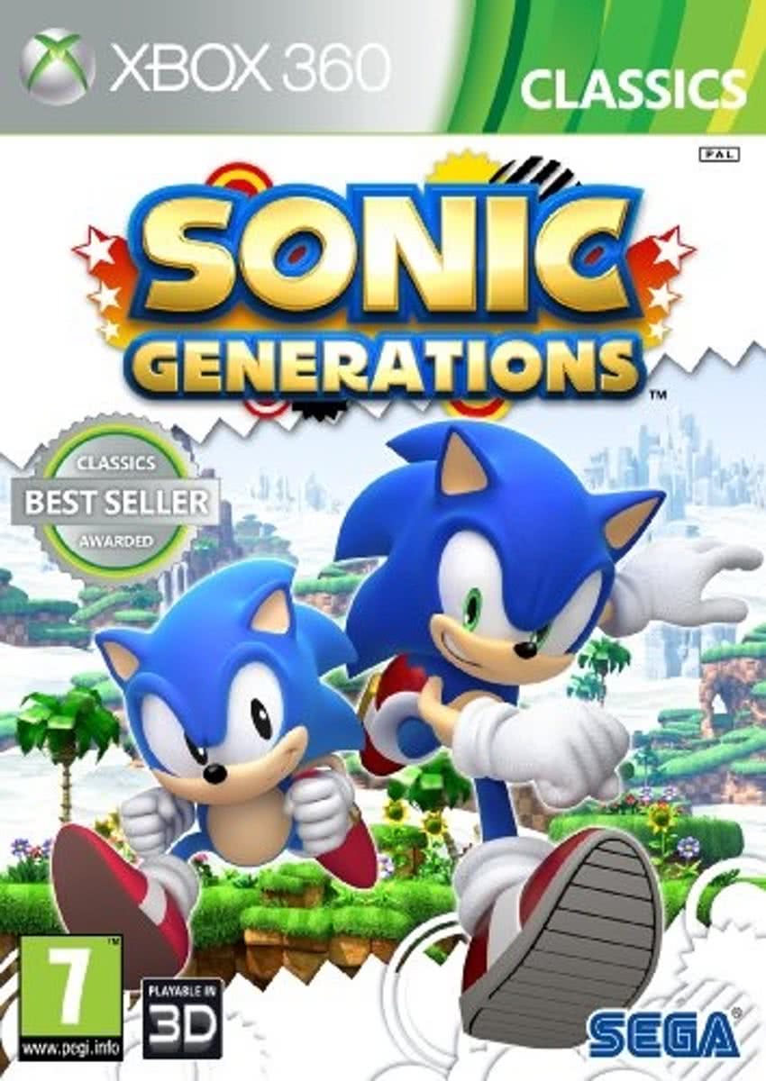 Sonic Generations (Classcis)  Xbox 360