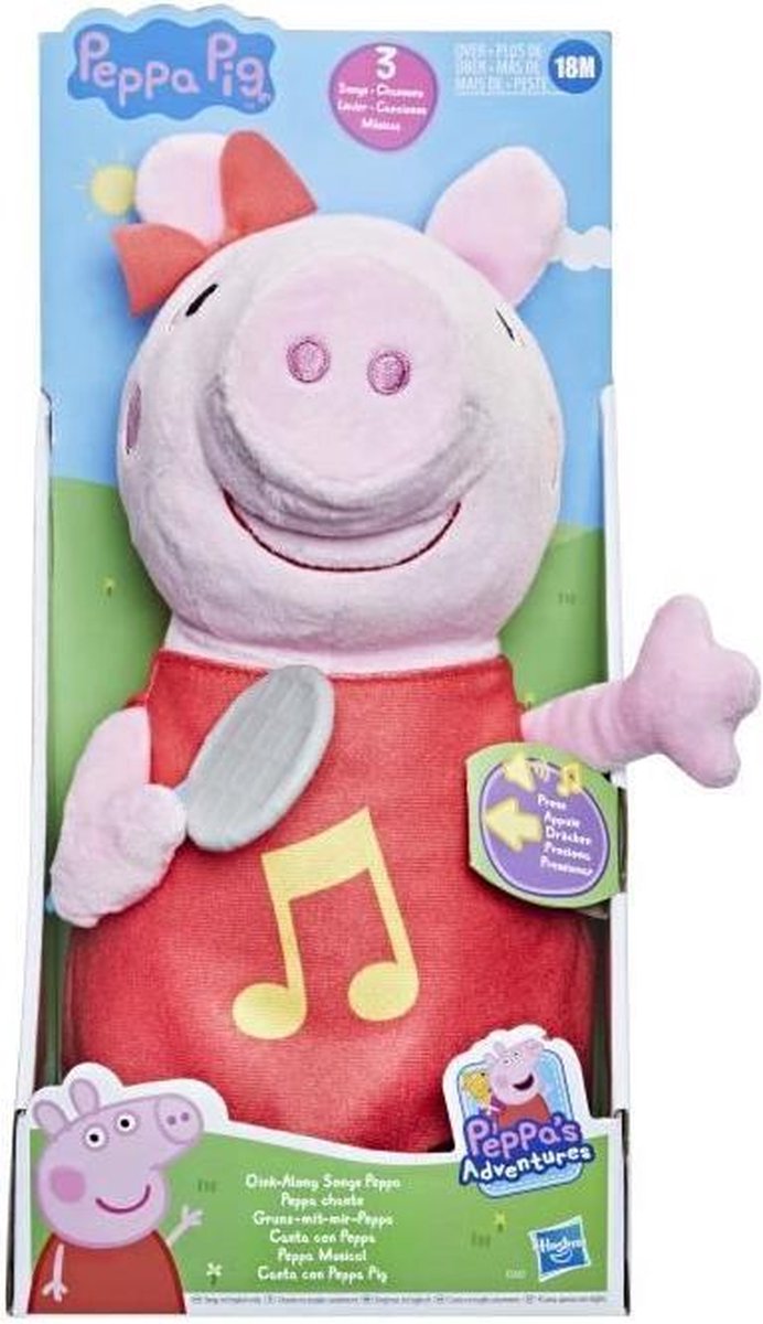 SEGWAY PEP PLUCHE PEPPA Sing