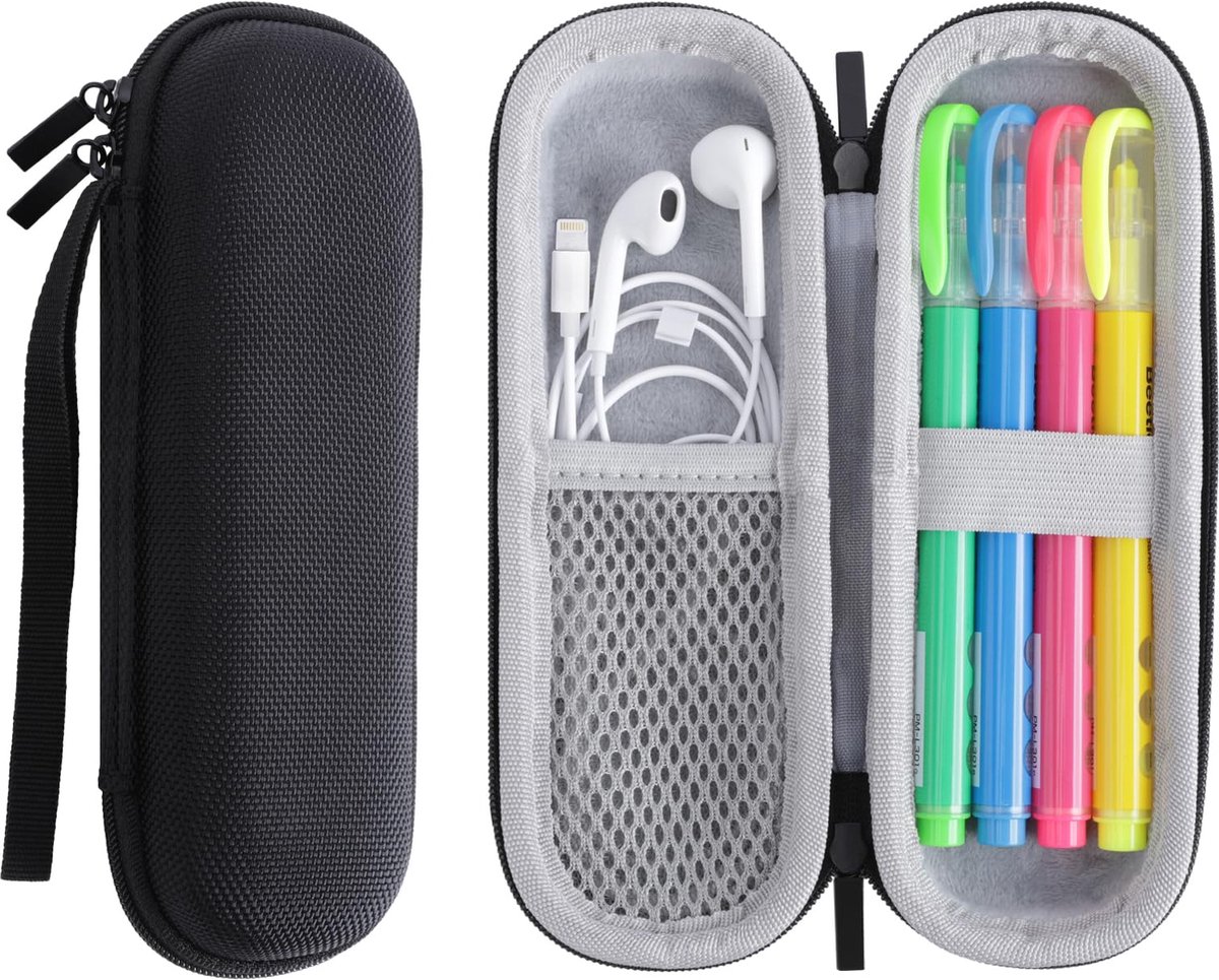 Selbro ® Prachtige en Functionele Pennenetui voor School, Universiteit en Kantoor in Stijlvol Zwart Design