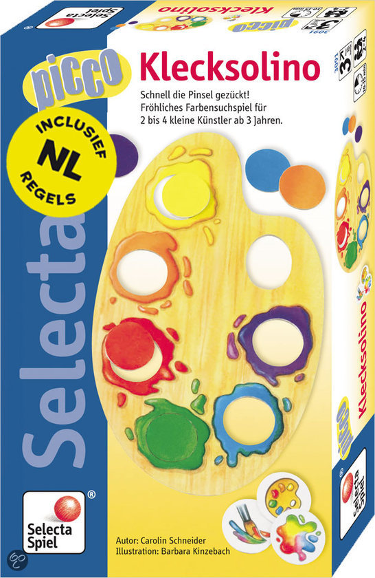 Klecksolino met de Schilder Klecks