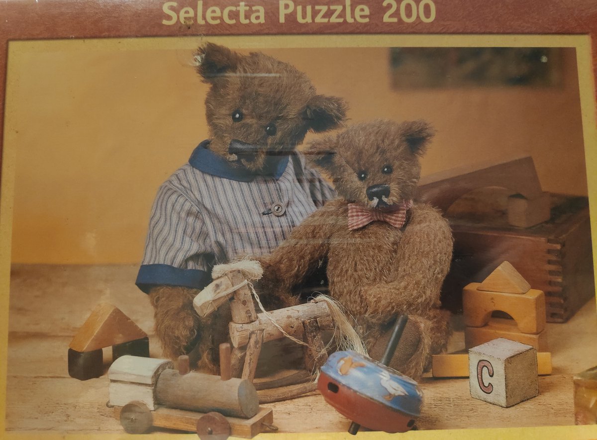 Selecta Collectors Bears - Beren Puzzel - Legpuzzel - 200 stukjes