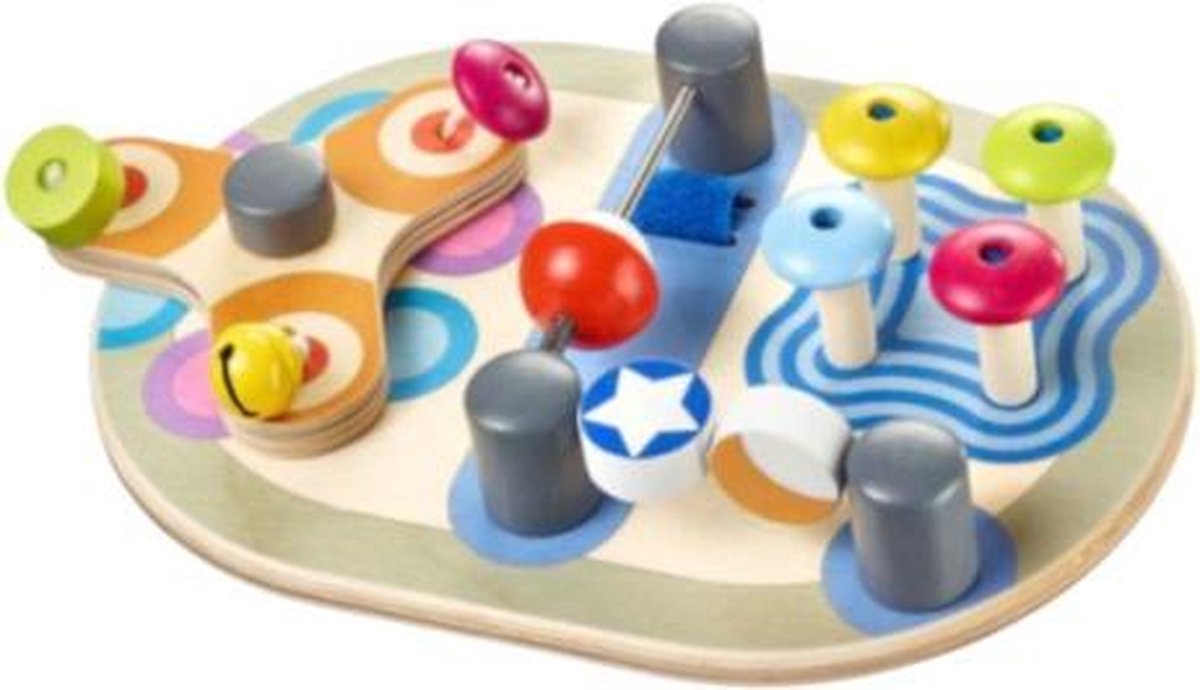 Selecta Spielzeug Activiteitenspeelgoed Spintivity Junior 22  Cm Hout