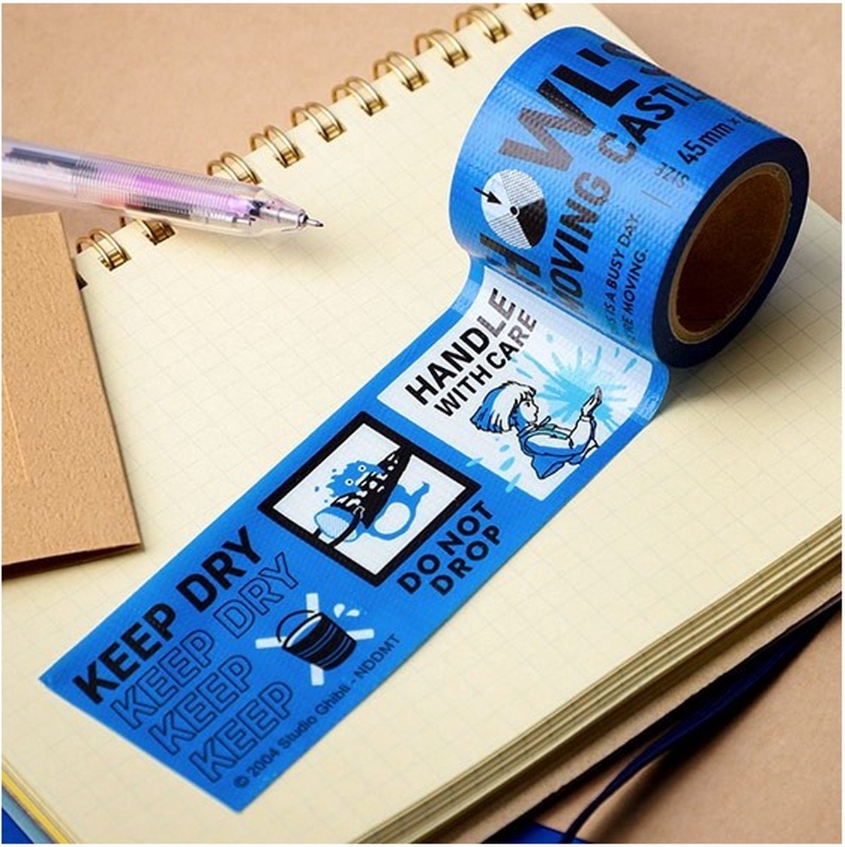 Ghibli - Howls Moving Castle - Masking Tape Large