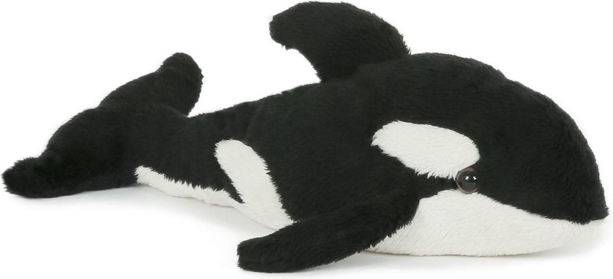 Pluche orka knuffel 23 cm speelgoed - Zeedieren knuffels