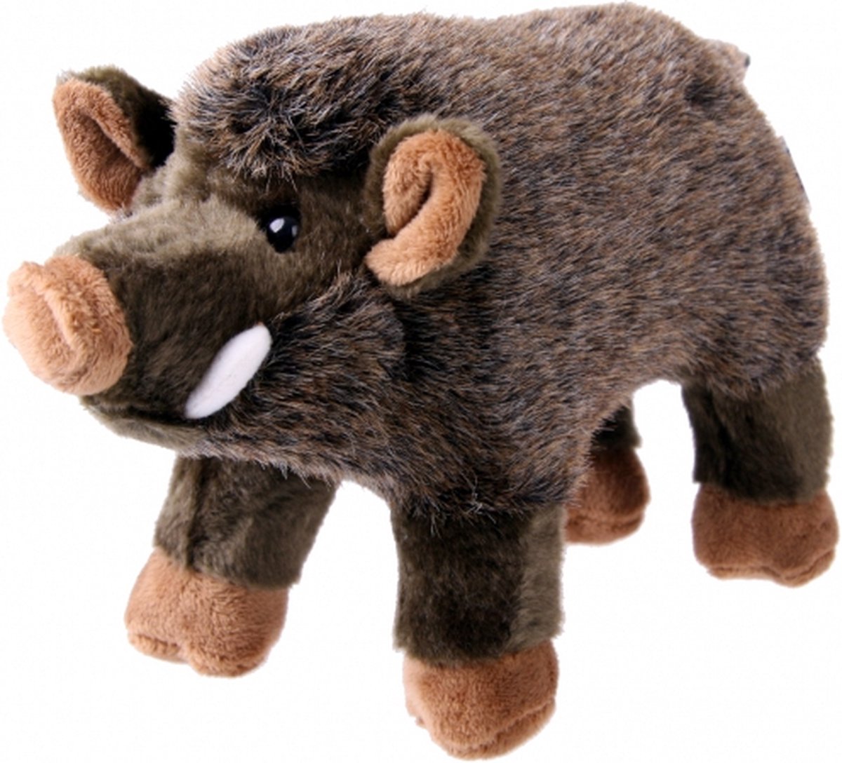 Pluche wild zwijn knuffel 25 cm